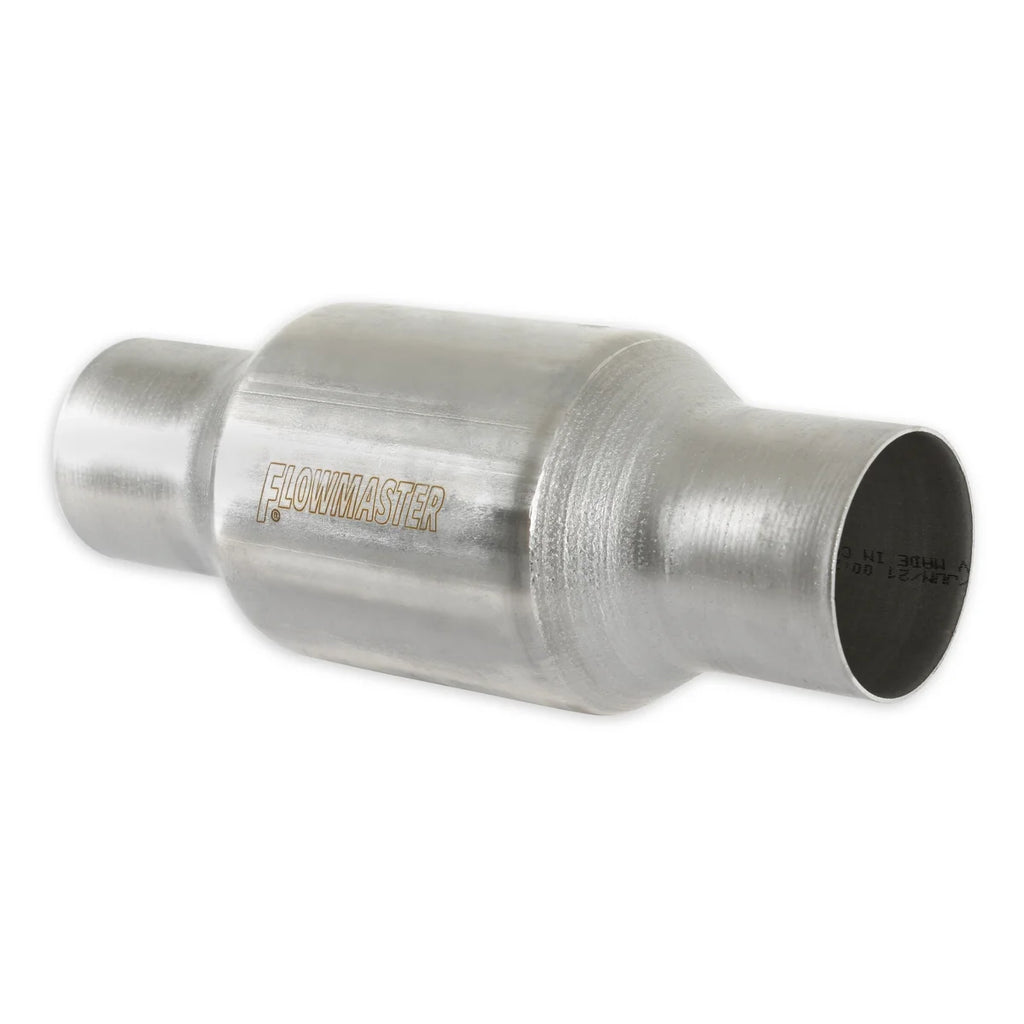Flowmaster Catalytic Converter-Universal-223 Series-2.50 in. Inlet/Outlet-49 State - Back View