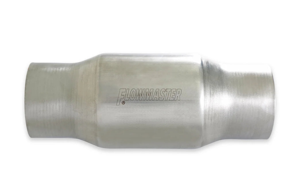 Flowmaster Catalytic Converter-Universal-223 Series-3.00 in. Inlet/Outlet-49 State - Back View