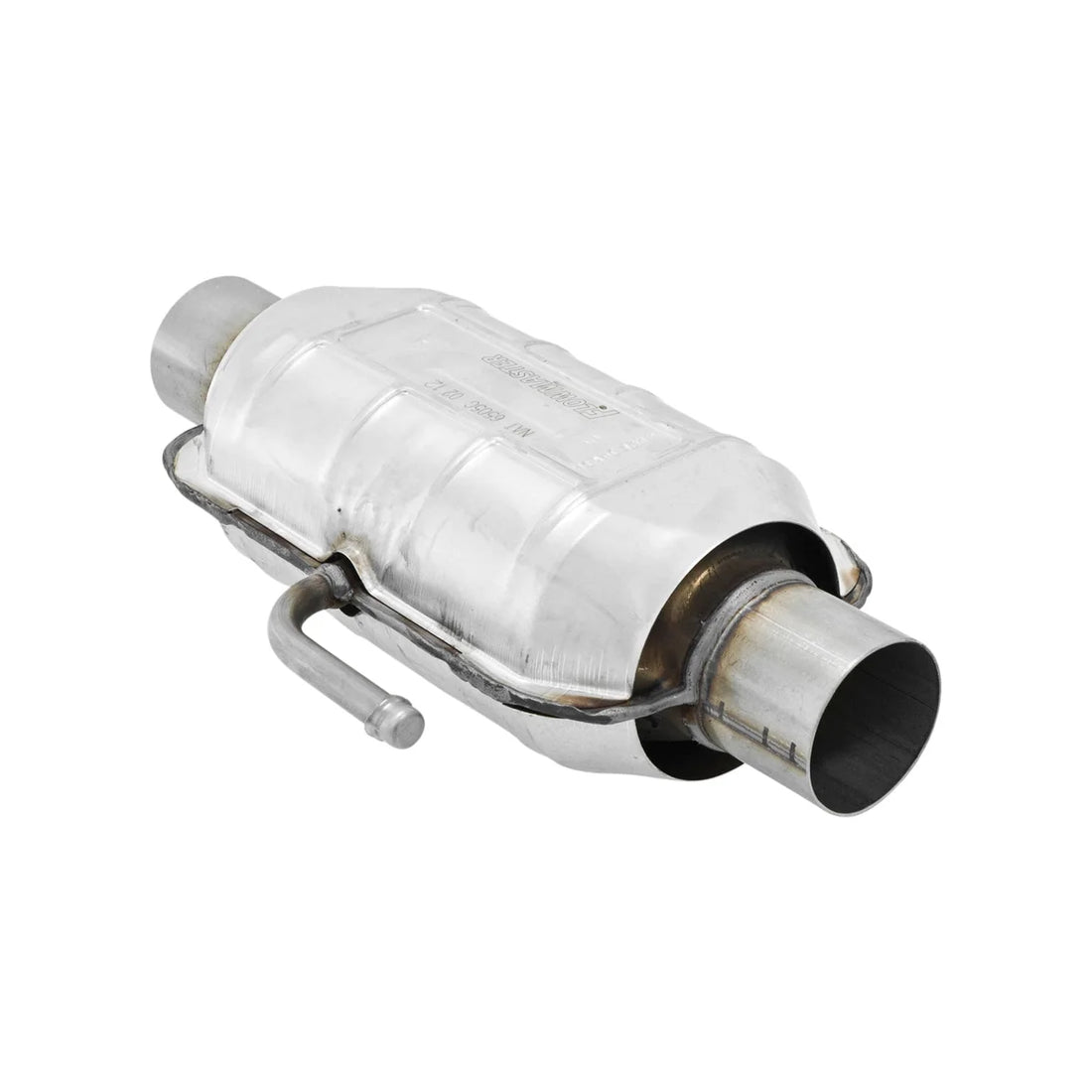 Flowmaster Catalytic Converter-Universal-225 Series-2.25 in. Inlet/Outlet-49 State - Back View