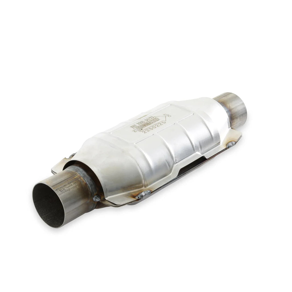 Flowmaster Catalytic Converter-Universal-225 Series-2.50 in. Inlet/Outlet-49 State - Installation View