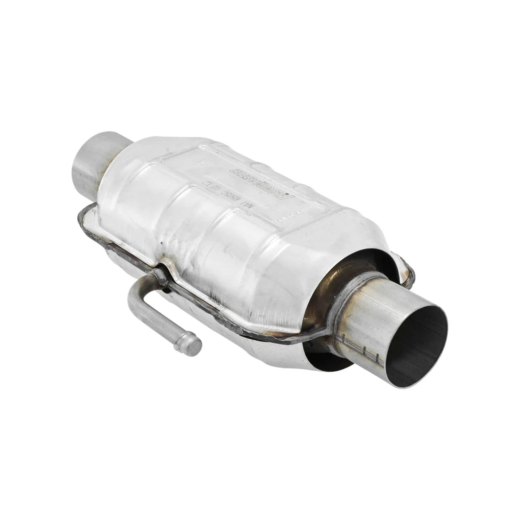 Flowmaster Catalytic Converter-Universal-225 Series-3.00 in. Inlet/Outlet-49 State - Side View