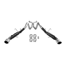 Load image into Gallery viewer, Flowmaster Coupes &amp; Convertibles. - Aggressive sound fits 2013-2014 Ford Mustang GT 5.0L - Back View