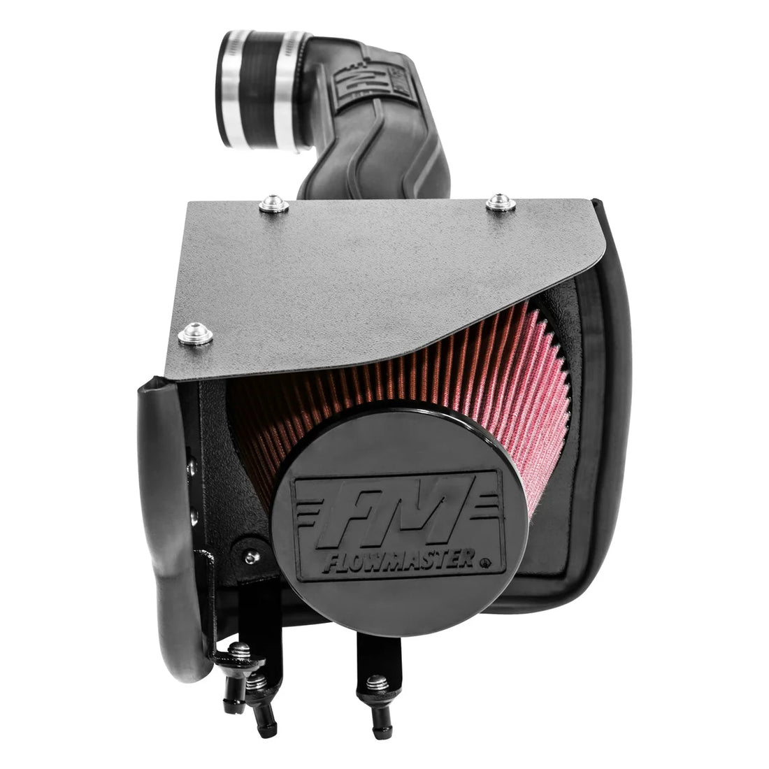 Flowmaster Delta Force Performance Air Intake - CARB Compliant fits 2012-2018 Jeep Wrangler / Wrangler JK - Installation View