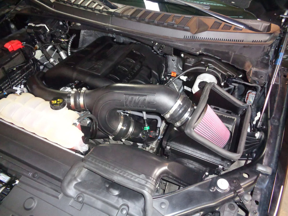 Flowmaster Delta Force Performance Air Intake - Side View