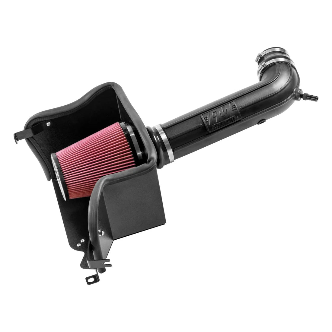 Flowmaster Delta Force Performance Air Intake fits 2003-2008 Dodge Ram 1500 / Ram 2500 / Ram 3500 - Side View