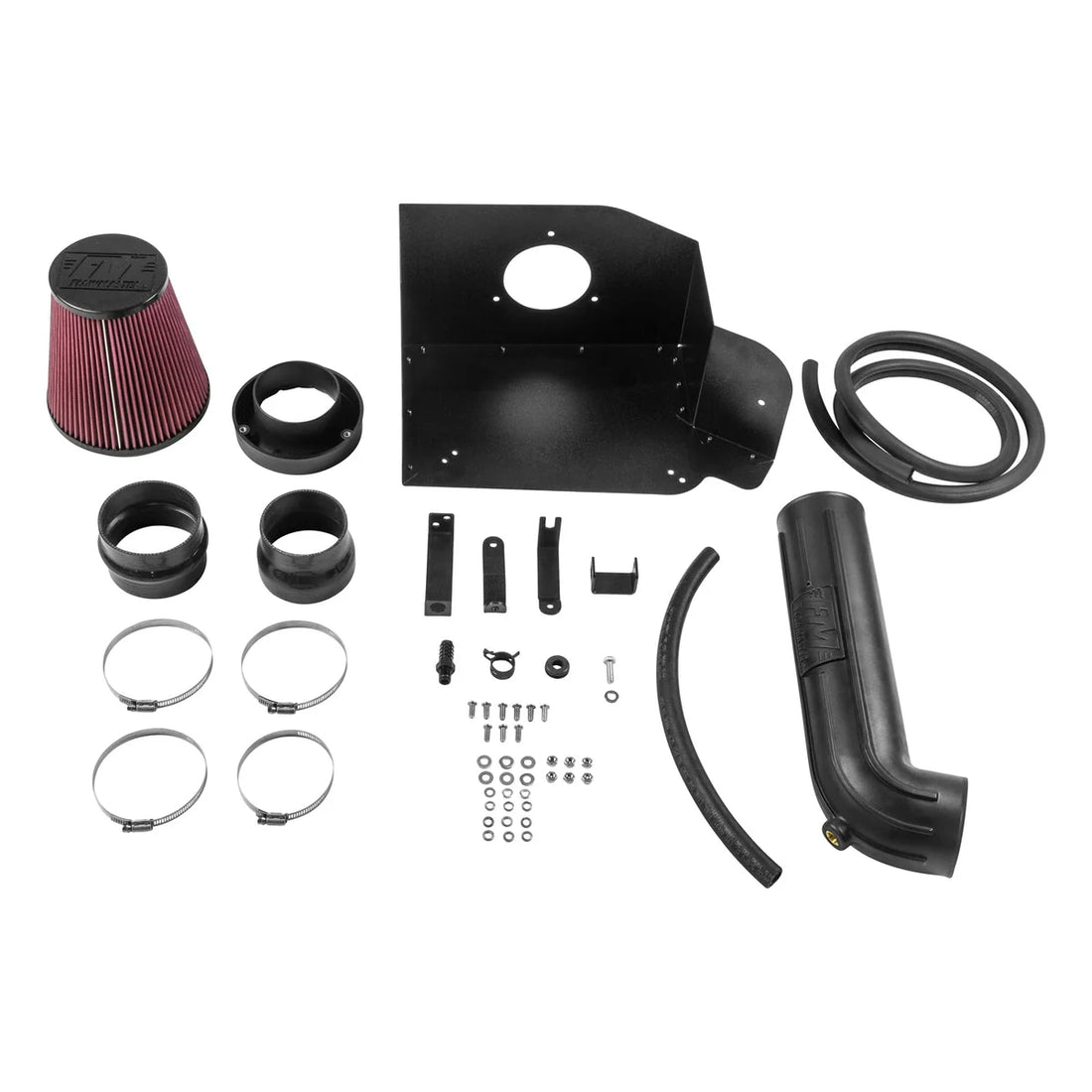 Flowmaster Delta Force Performance Air Intake fits 2003-2008 Dodge Ram 1500 / Ram 2500 / Ram 3500 - Installation View