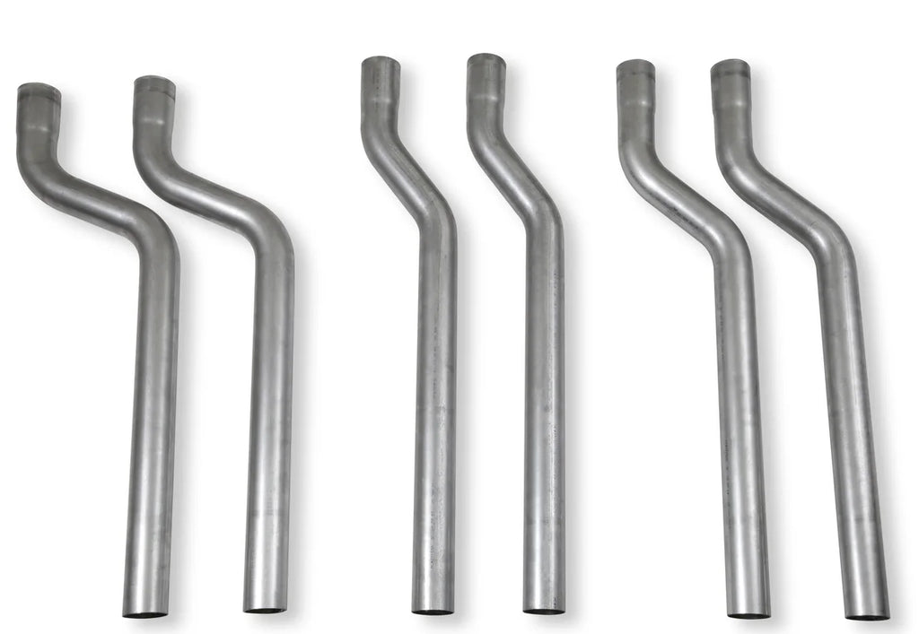 Flowmaster Exhaust S-Bend Assortment - 2.50 in. Tubing Various Offsets - Set of 6 - Side View