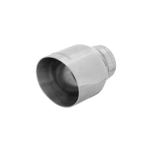 Load image into Gallery viewer, Flowmaster Exhaust Tip - 2.5 x 4.0 in Angle Cut Polished SS Fits 2.50 in. Tubing - Weld On 15395 - Main Product View