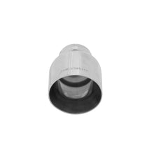 Load image into Gallery viewer, Flowmaster Exhaust Tip - 2.5 x 4.0 in Angle Cut Polished SS Fits 2.50 in. Tubing - Weld On 15395 - Detail View