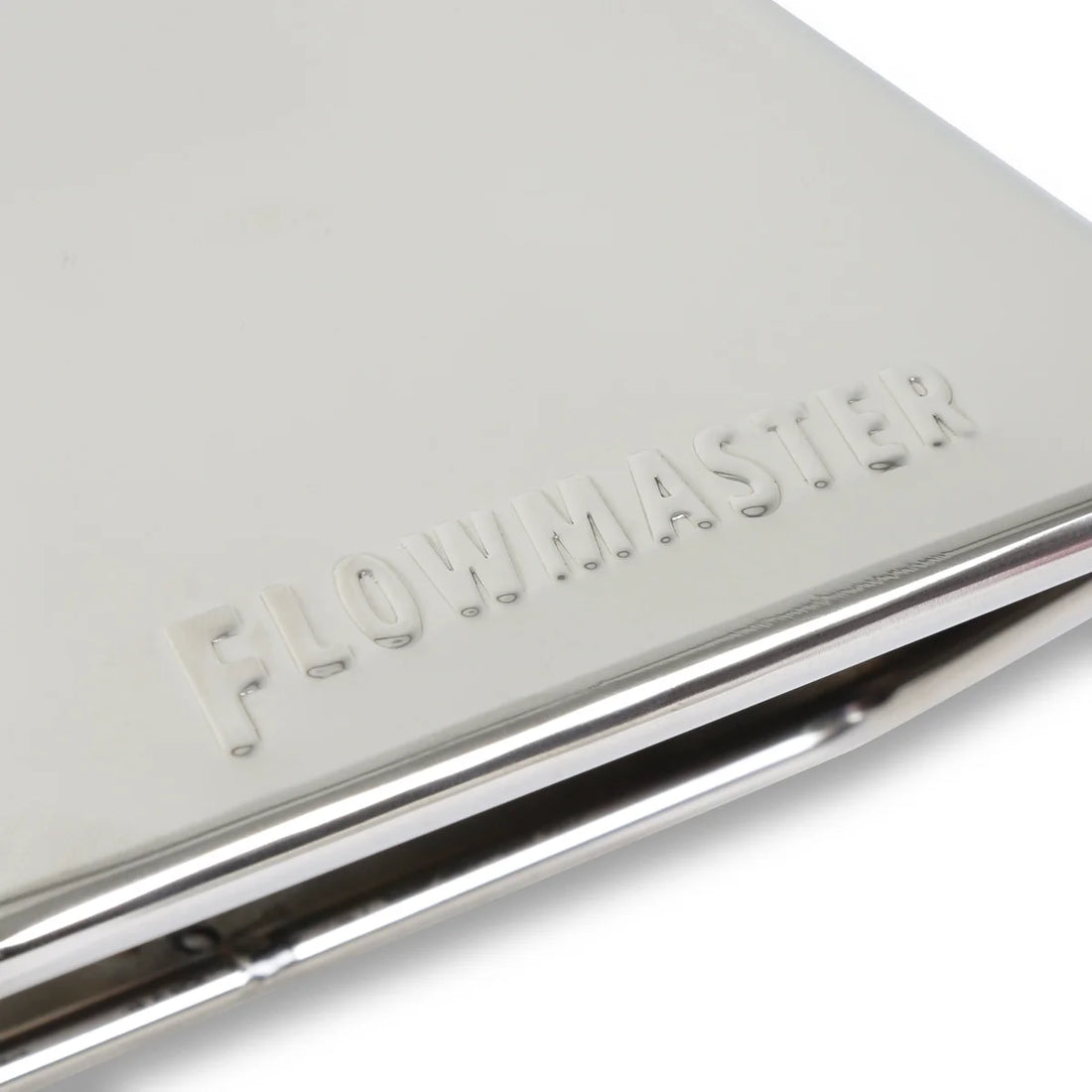 Flowmaster Exhaust Tip - 3.0 x 5.5 Polished Angle Rolled Edge Fits 2.5 in. Tubing - Additional View 5