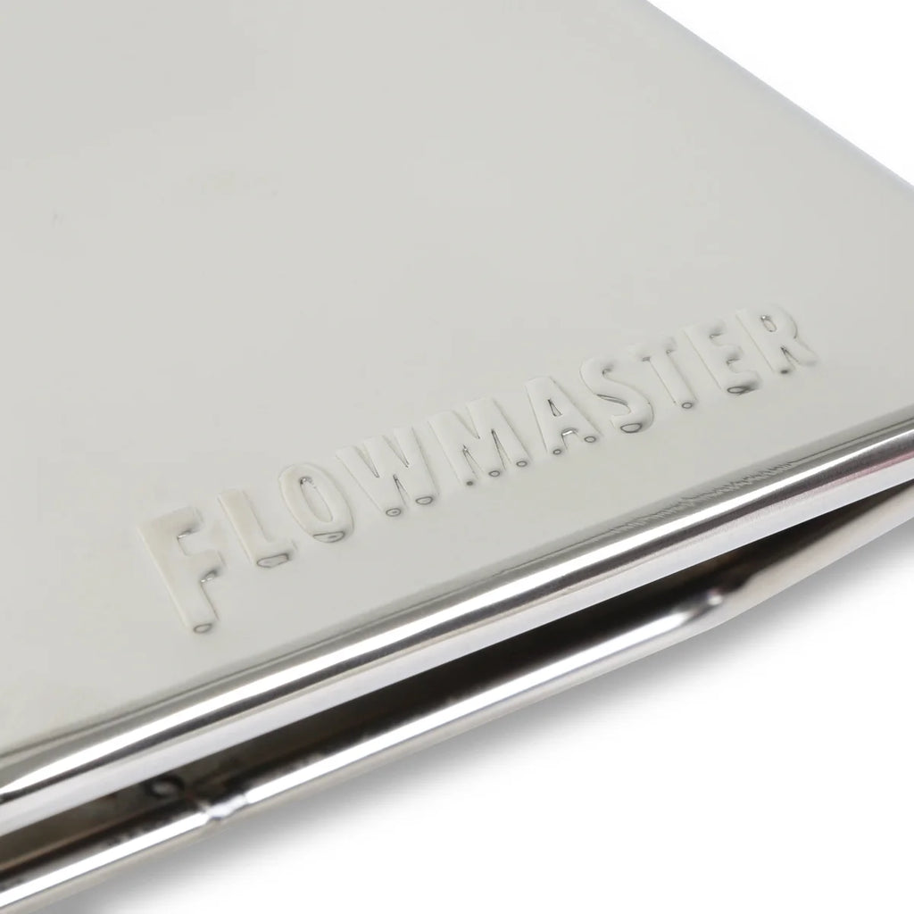 Flowmaster Exhaust Tip - 3.0 x 5.5 Polished Angle Rolled Edge Fits 2.5 in. Tubing - Additional View 5