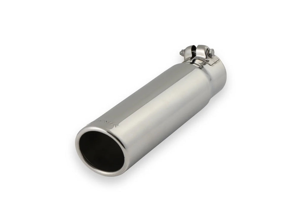 Flowmaster Exhaust Tip - 3.00 in. Rolled Angle Polished SS Fits 2.50 in. Tubing - clamp on - Main Product View