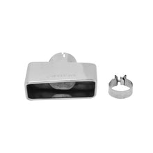 Load image into Gallery viewer, Flowmaster Exhaust Tip - 3.00 x 7.00 in. Rectangle Polished SS Fits 3 in. Tubing - Right - Detail View