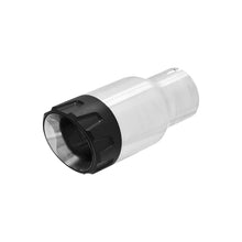 Load image into Gallery viewer, Flowmaster Exhaust Tip - 3.50 in. Angled Brushed SS/Black Alum Fits 2.50 in tubing-Clamp on - Main Product View