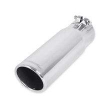 Load image into Gallery viewer, Flowmaster Exhaust Tip - 3.50 in. Rolled Angle Polished SS Fits 3.00 in. Tubing - clamp on - Main Product View