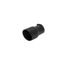 Load image into Gallery viewer, Flowmaster Exhaust Tip - 4 in. Angle Cut Black Ceramic Coating Fits 3 in. Tubing - Main Product View