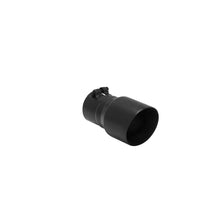 Load image into Gallery viewer, Flowmaster Exhaust Tip - 4 in. Angle Cut Black Ceramic Coating Fits 3 in. Tubing - Side View