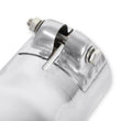Load image into Gallery viewer, Flowmaster Exhaust Tip - 4.00 in. Rolled Angle Polished SS Fits 2.50 in. Tubing - clamp on - Additional View 9