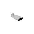 Load image into Gallery viewer, Flowmaster Exhaust Tip - 4.25 x 2.25 in. Oval Polished SS Fits 2.50 in. Tubing - Clamp on - Side View