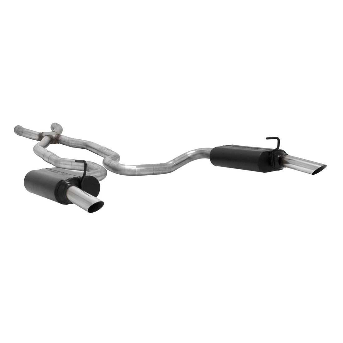 Flowmaster Fits 1968-1969 Chevrolet Corvette Stingray with V8 engines. - Moderate sound 817695 - Side View