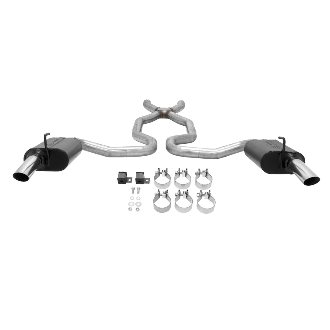 Flowmaster Fits 1968-1969 Chevrolet Corvette Stingray with V8 engines. - Moderate sound 817695 - Back View
