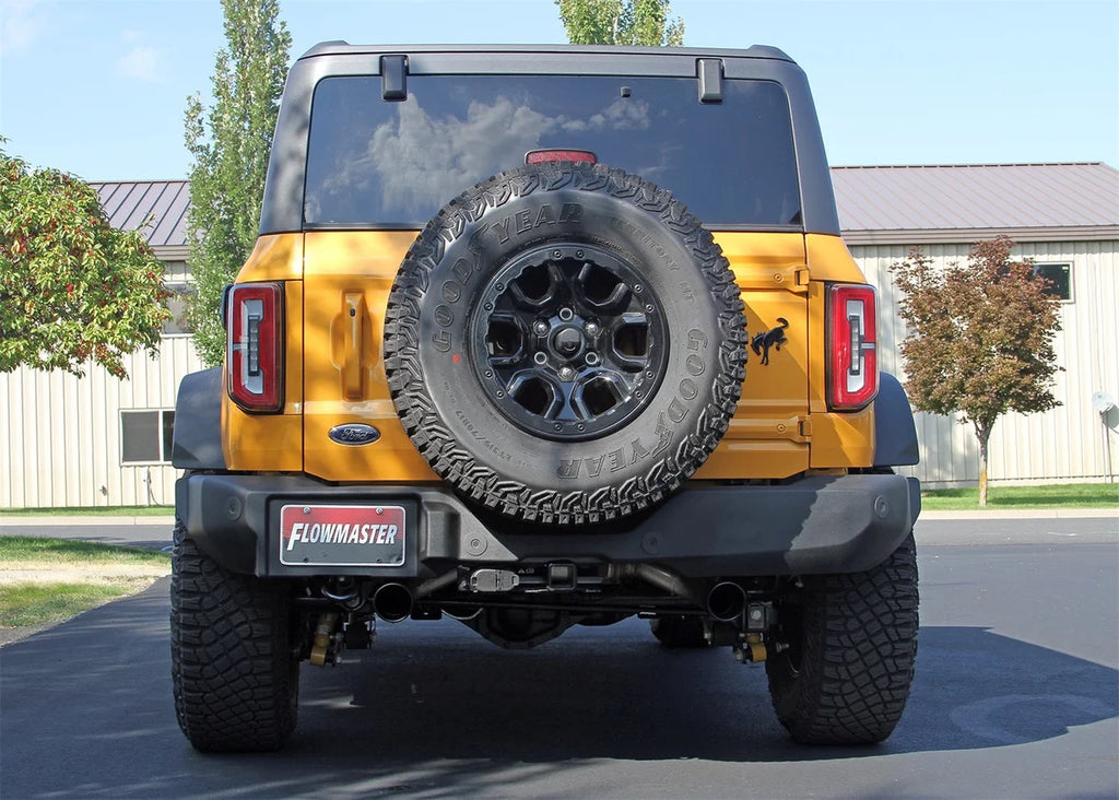 Flowmaster Fits 2021-2025 Ford Bronco 2.3L/2.7L, Flow FX Cat-Back, Dual Exit, 4 Door Models 718122 - Additional View 8