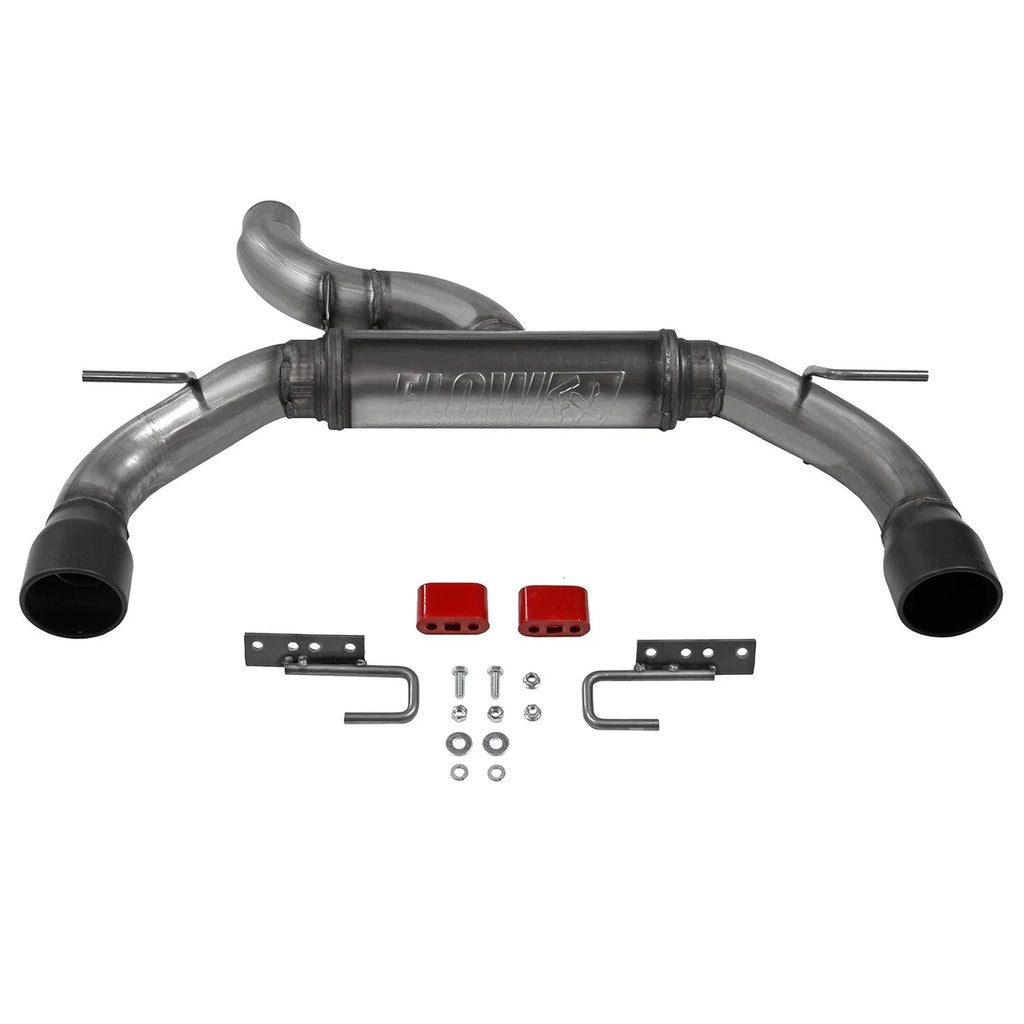 Flowmaster Flow FX Axle-Back, Dual Exit fits 2021-2025 Ford Bronco 2.3L / 2.7L - Side View