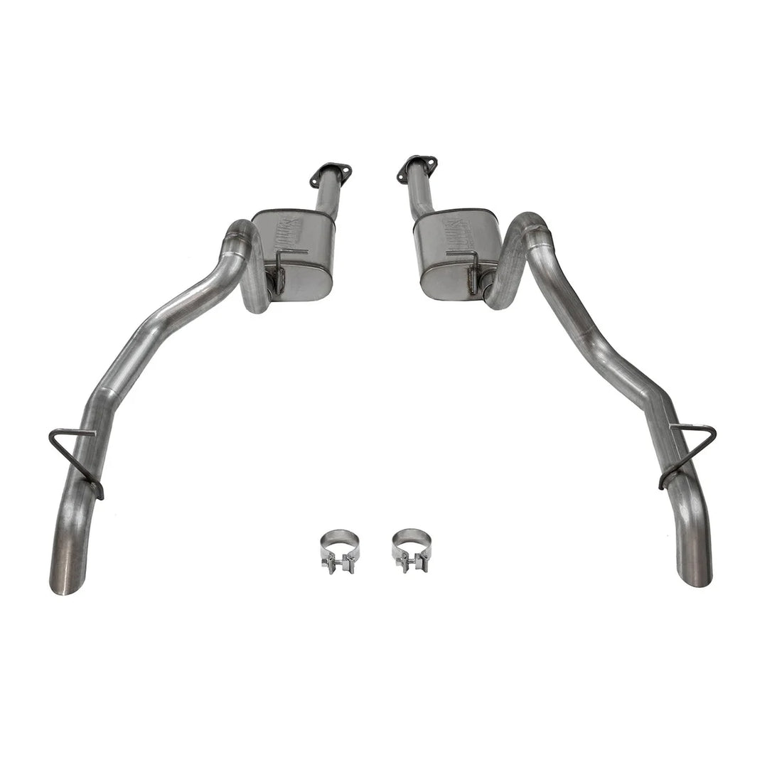 Flowmaster Flow FX Cat-Back Exhaust System fits 1987-1993 Ford Mustang - Side View