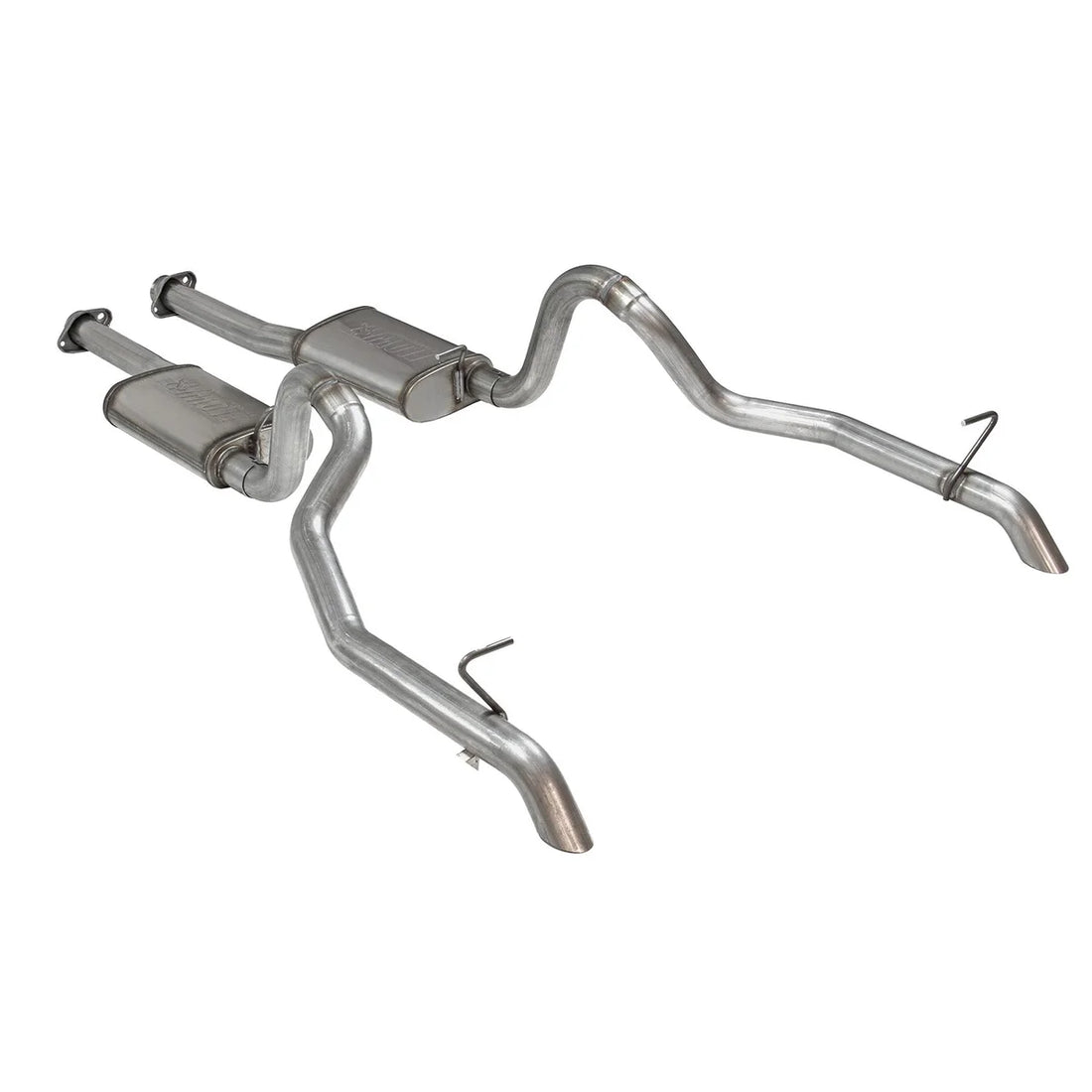 Flowmaster Flow FX Cat-Back Exhaust System fits 1987-1993 Ford Mustang - Back View