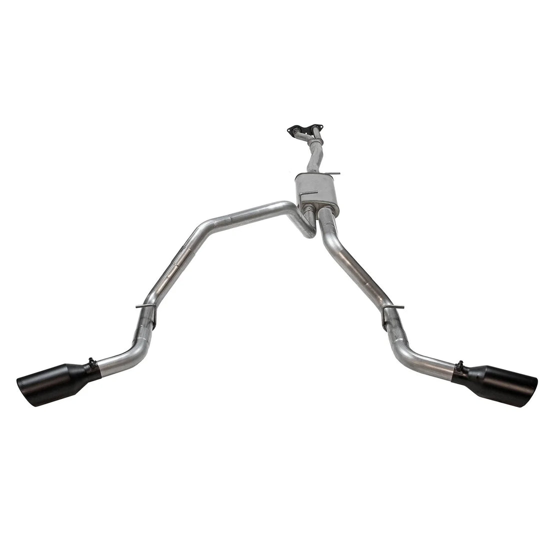 Flowmaster Flow FX Cat-Back Exhaust System fits 1996-1999 Chevrolet C1500 / K1500 / GMC C1500 / K1500 - Side View