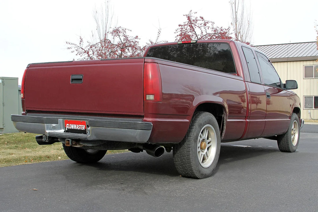 Flowmaster Flow FX Cat-Back Exhaust System fits 1996-1999 Chevrolet C1500 / K1500 / GMC C1500 / K1500 - Additional View 6