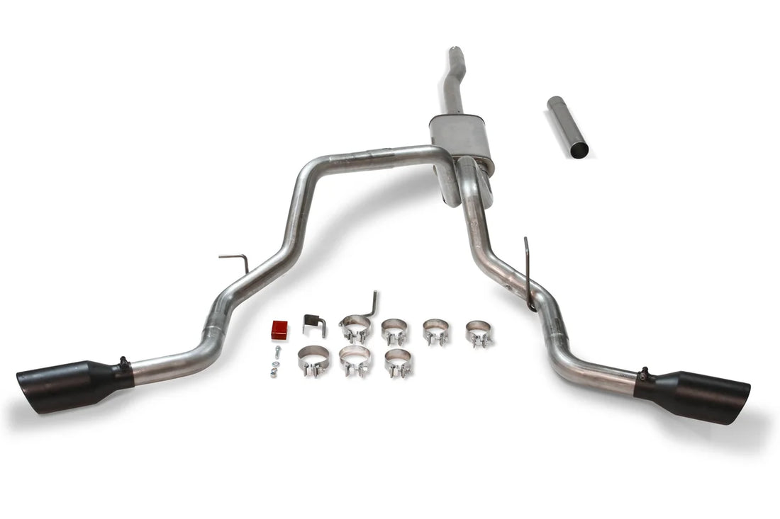 Flowmaster Flow FX Cat-Back Exhaust System fits 2004-2008 Ford F-150 - Side View