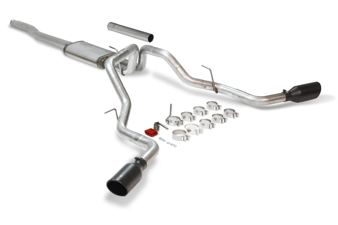 Flowmaster Flow FX Cat-Back Exhaust System fits 2004-2008 Ford F-150 - Back View
