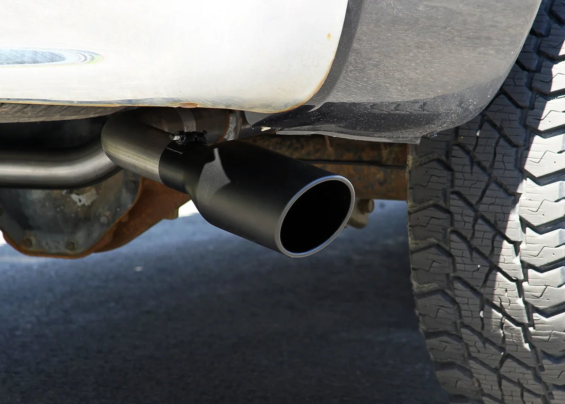 Flowmaster Flow FX Cat-Back Exhaust System fits 2006-2008 Dodge Ram 1500 Laramie - Side View