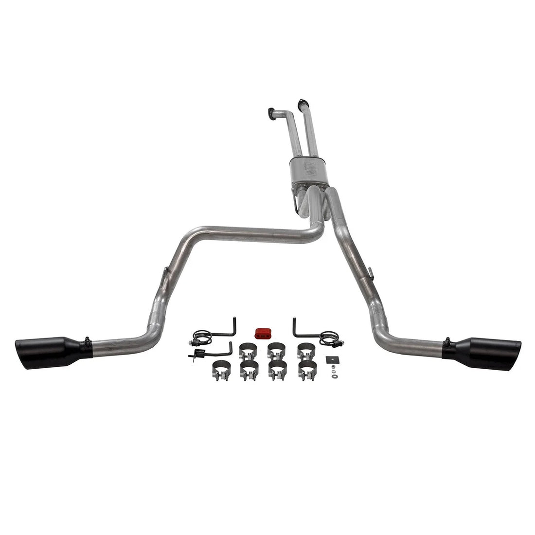 Flowmaster Flow FX Cat-Back Exhaust System fits 2007-2009 Toyota Tundra - Back View