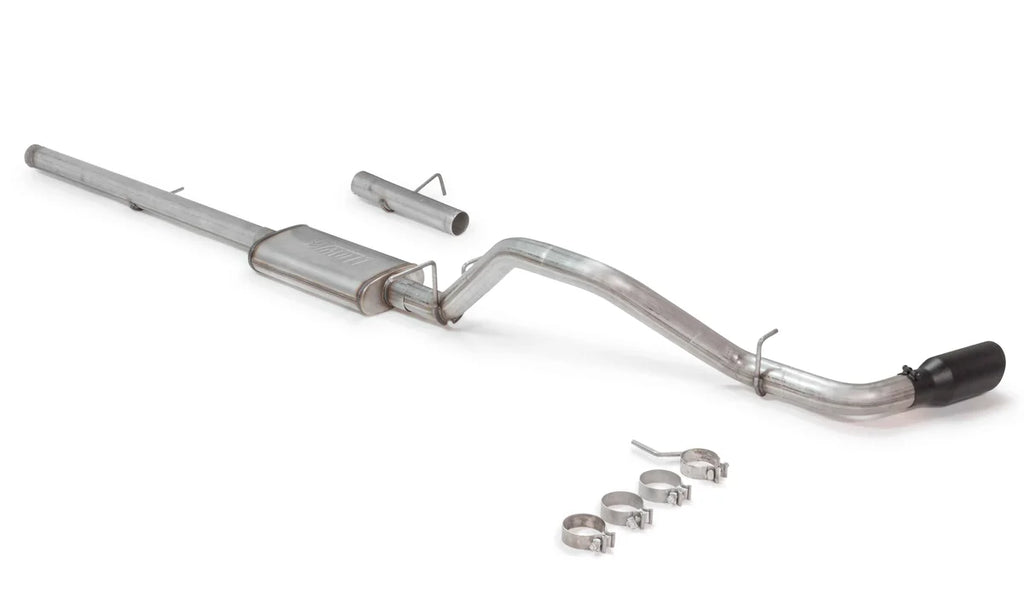 Flowmaster Flow FX Cat-Back Exhaust System fits 2009-2013 Chevrolet Silverado 1500 / GMC Sierra 1500 - Back View