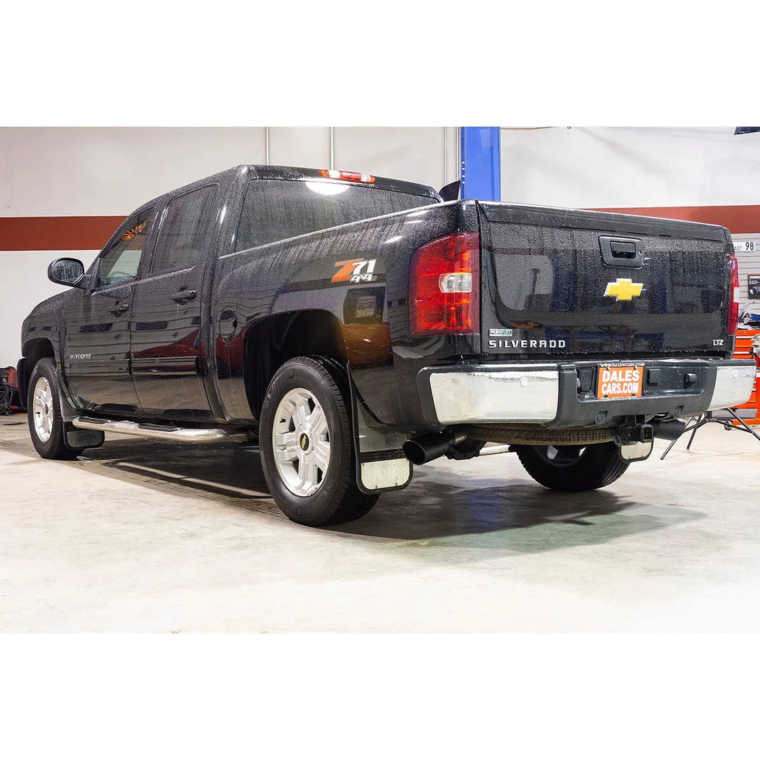 Flowmaster Flow FX Cat-Back Exhaust System fits 2009-2013 Chevrolet Silverado 1500 / GMC Sierra 1500 - Installation View