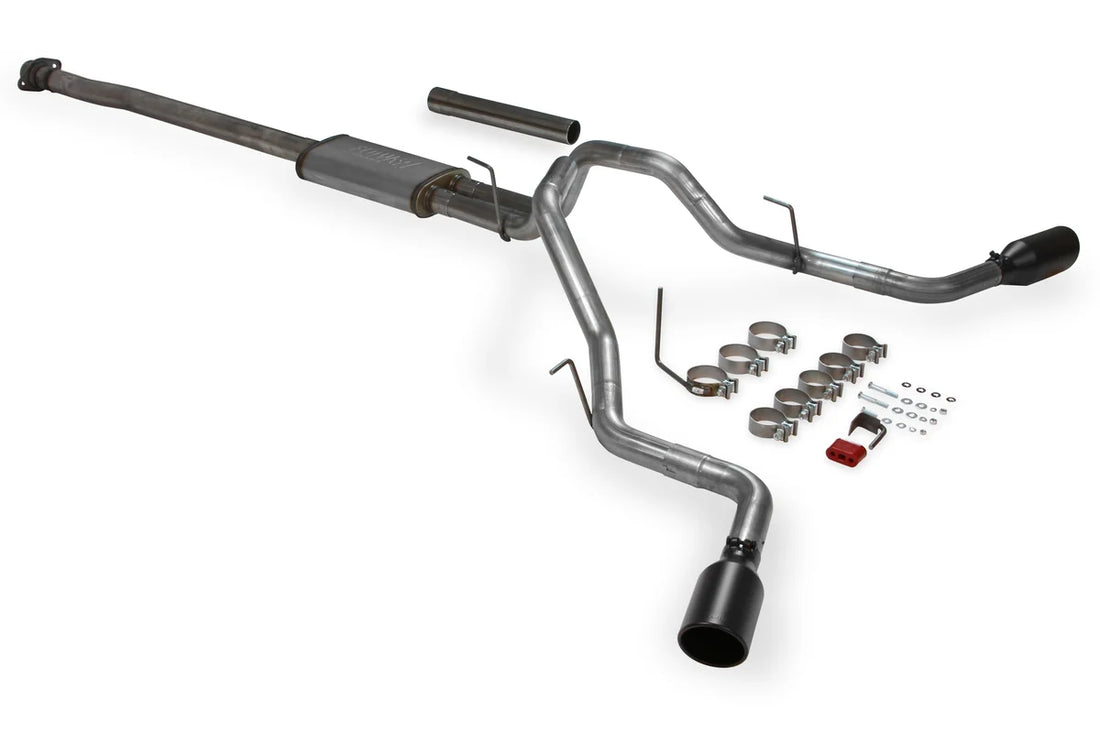 Flowmaster Flow FX Cat-Back Exhaust System fits 2009-2014 Ford F-150 - Back View