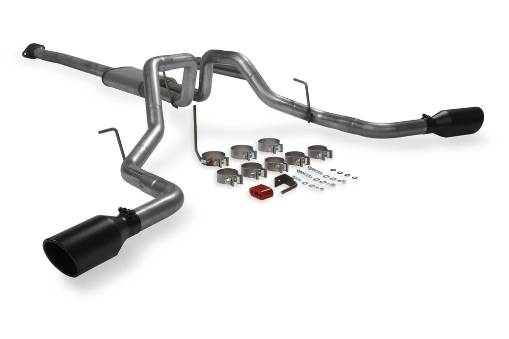 Flowmaster Flow FX Cat-Back Exhaust System fits 2009-2014 Ford F-150 - Installation View