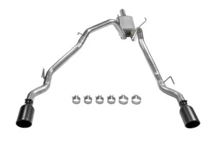 Flowmaster Flow FX Cat-Back Exhaust System fits 2009-2024 Dodge Ram 1500 / Ram 1500 / 1500 Classic - Side View