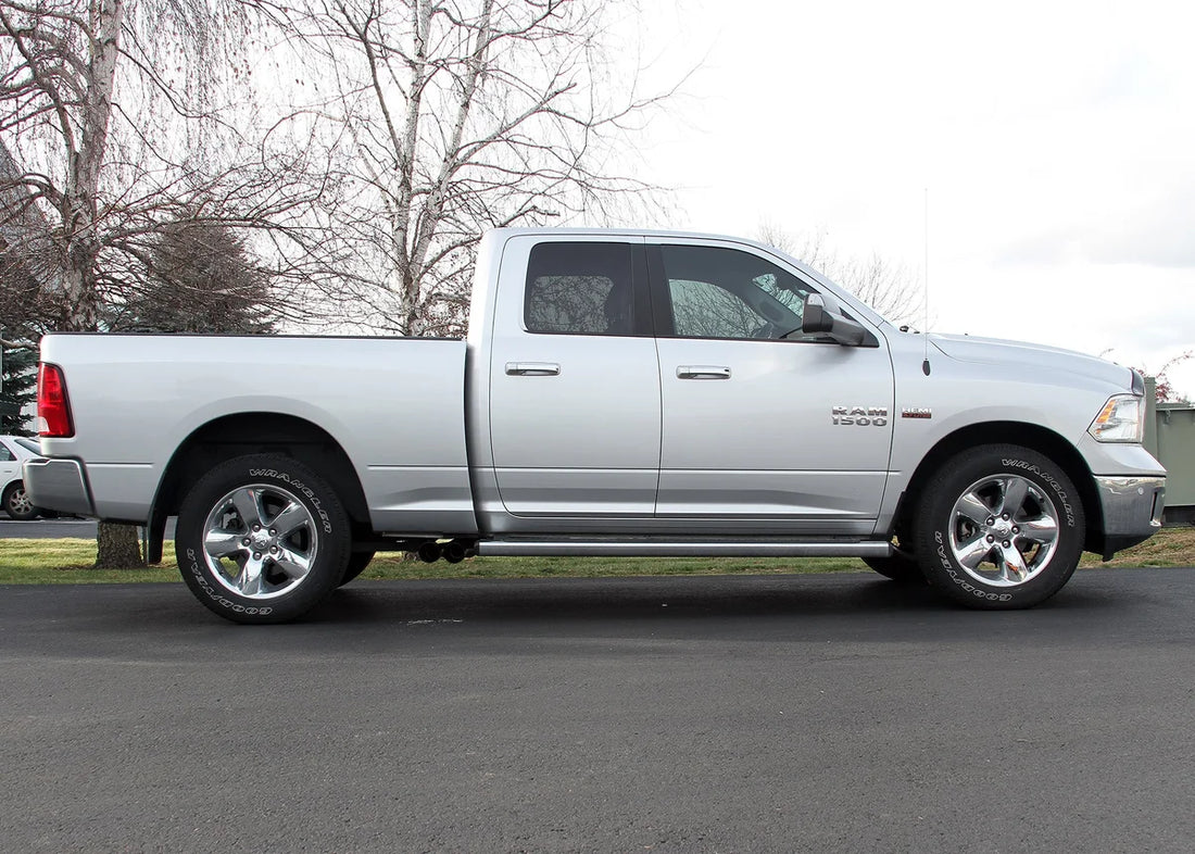 Flowmaster Flow FX Cat-Back Exhaust System fits 2009-2024 Dodge Ram 1500 / Ram 1500 Classic - Side View
