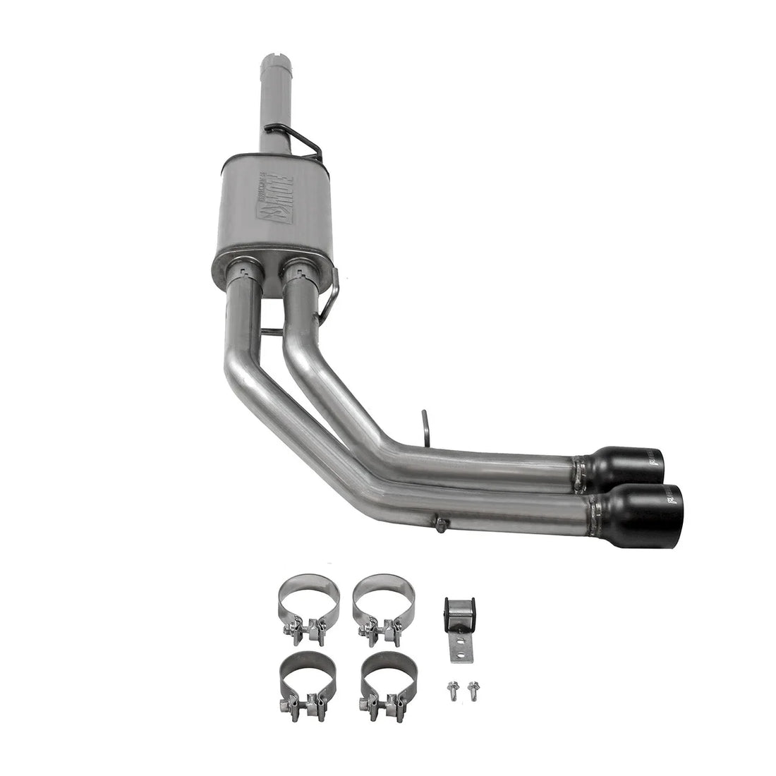 Flowmaster Flow FX Cat-Back Exhaust System fits 2009-2024 Dodge Ram 1500 / Ram 1500 Classic - Back View