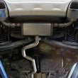 Load image into Gallery viewer, Flowmaster Flow FX Cat-Back Exhaust System fits 2014-2022 Jeep Cherokee - Installation View