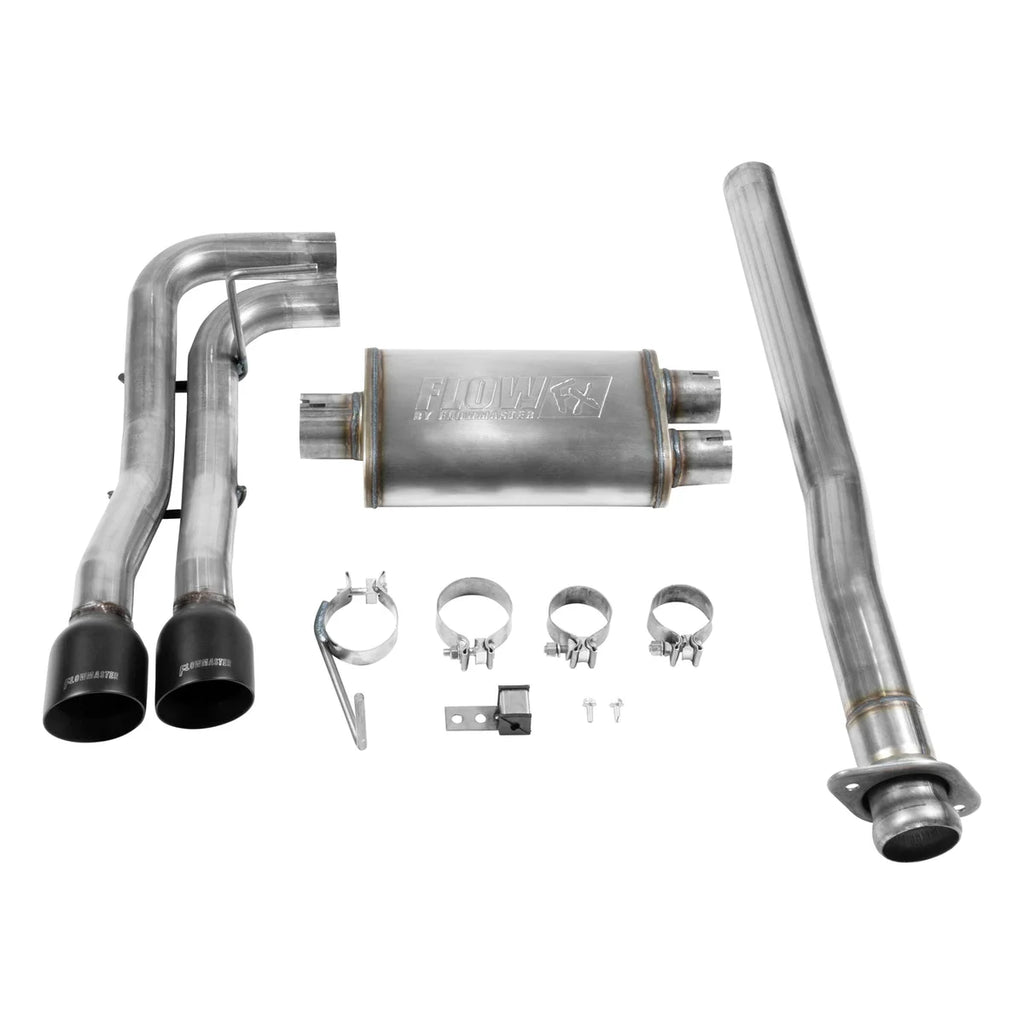 Flowmaster Flow FX Cat-Back Exhaust System fits 2015-2020 Ford F-150 - Installation View