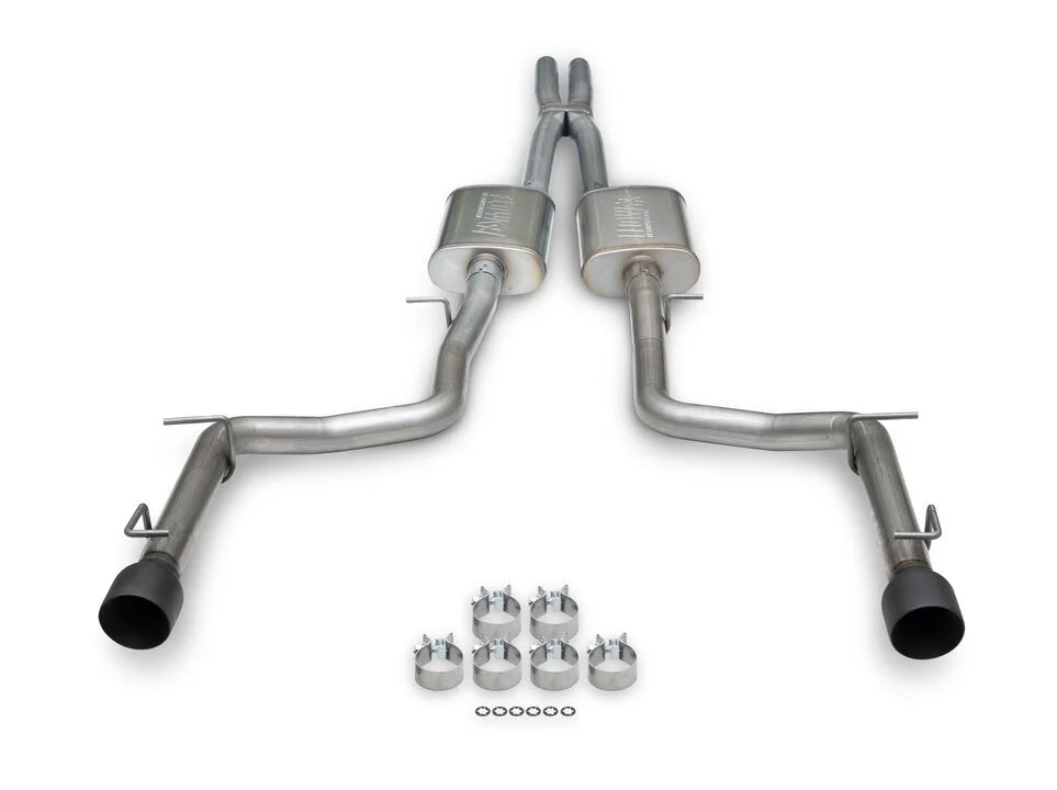 Flowmaster Flow FX Cat-Back Exhaust System fits 2015-2023 Dodge Charger - Installation View