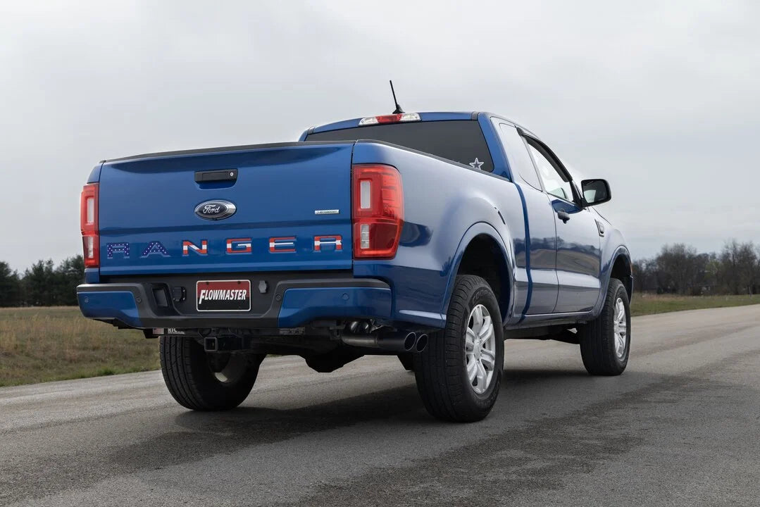 Flowmaster Flow FX Cat-Back Exhaust System fits 2019-2023 Ford Ranger - Installation View