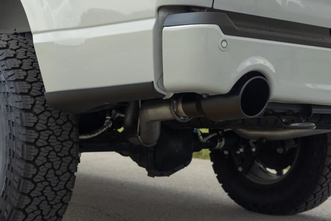 Flowmaster Flow FX Cat-Back Exhaust System fits 2021-2025 Ford F-150 - Installation View