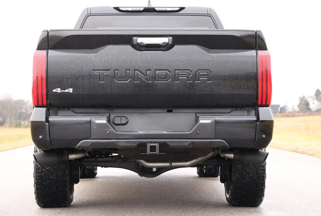 Flowmaster Flow FX Cat-Back Exhaust System fits 2022-2025 Toyota Tundra - Back View