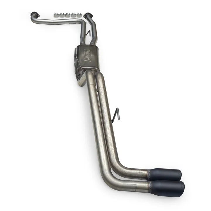 Flowmaster Flow FX Cat-Back Exhaust System fits 2022-2026 Nissan Frontier - Installation View