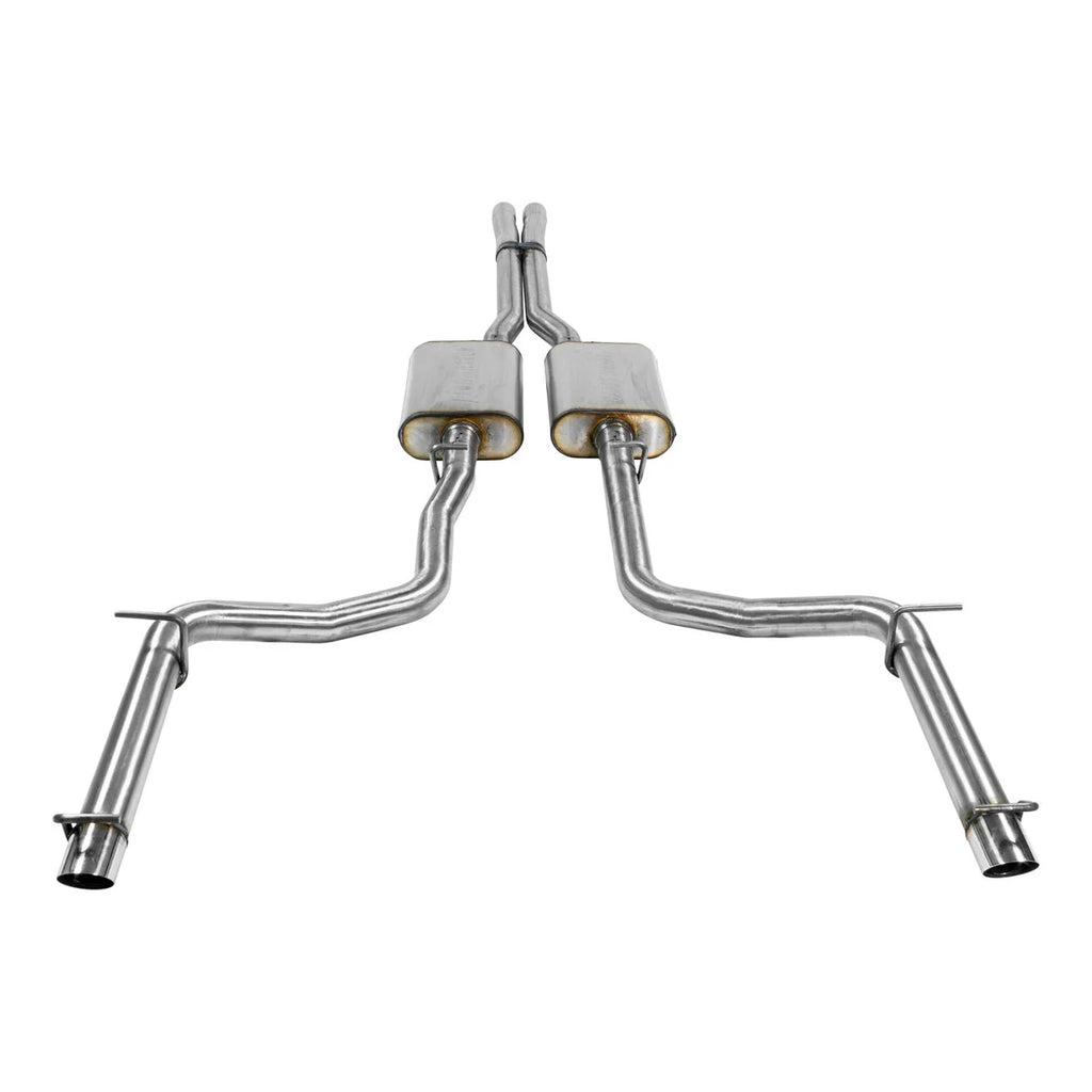 Flowmaster Flow FX Cat-back Exhaust System fits 2011-2014 Chrysler 300 / Dodge Charger - Side View